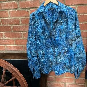 Pete Huntington Bali button down shirt